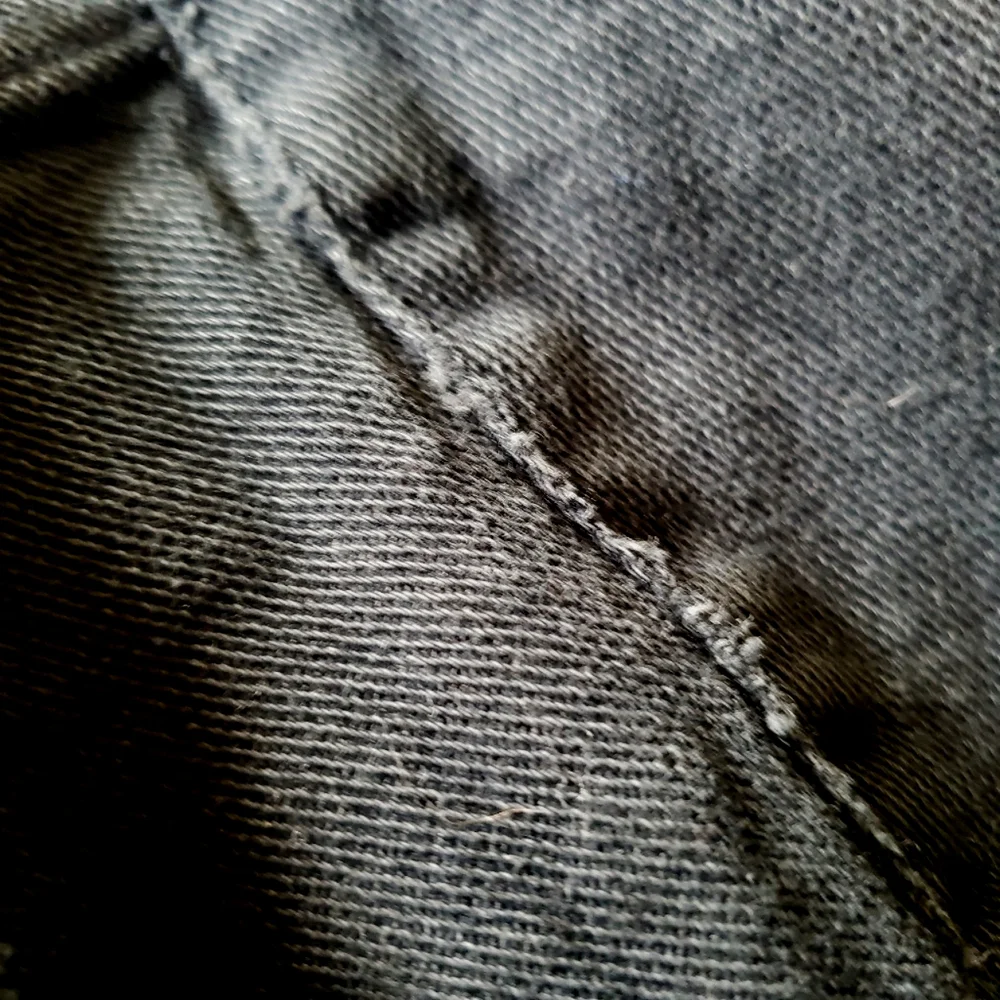 Vtg Chaps‎ black denim jeans sz 8